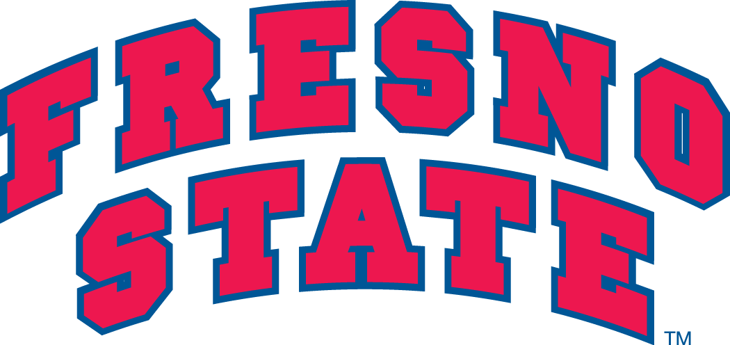 Fresno State Bulldogs 2006-Pres Wordmark Logo iron on paper